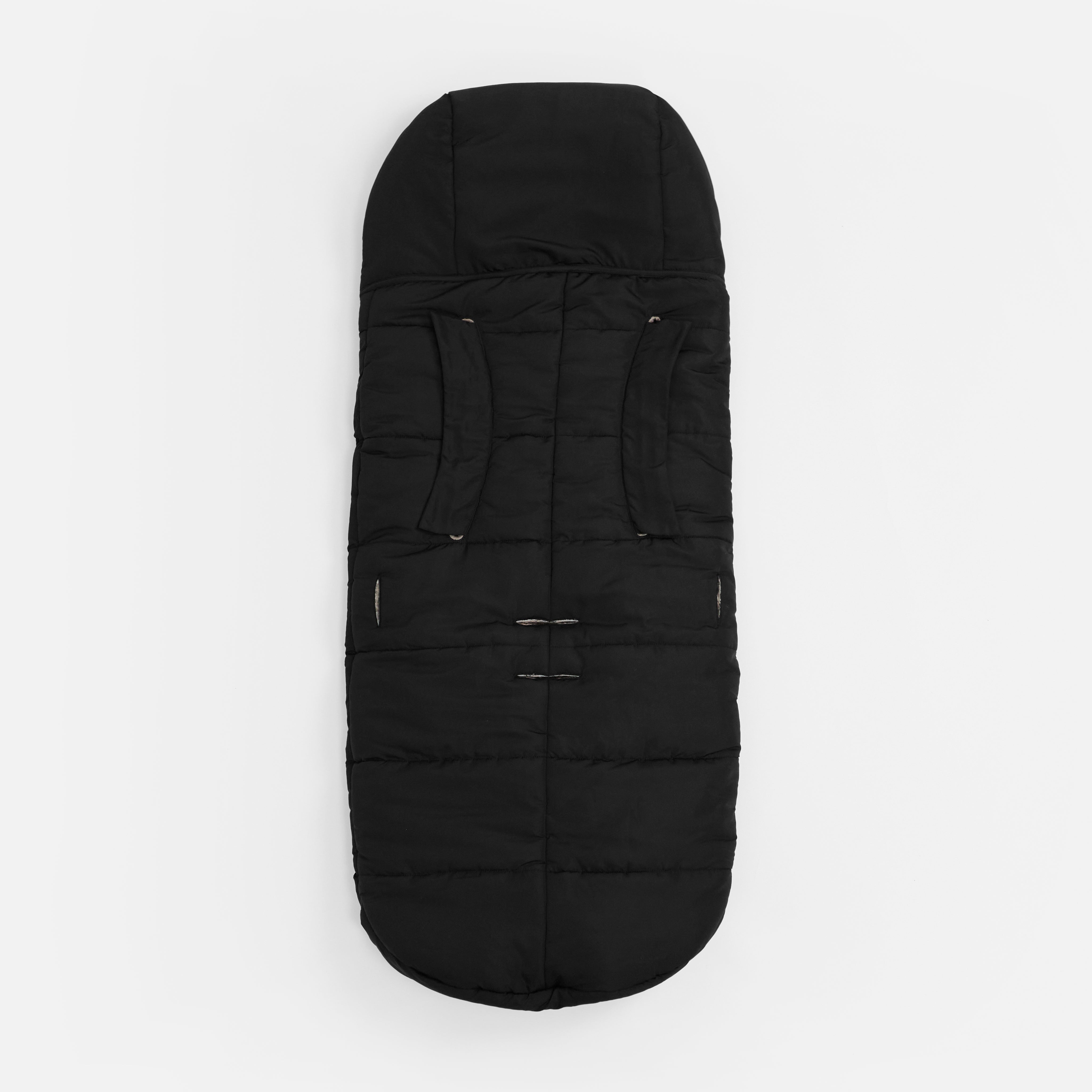 FINNSON ALMA BLACK FOOTMUFF BACK SHOT