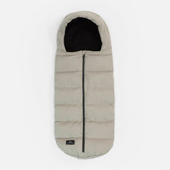 FINNSON ALMA FOOTMUFF TAUPE FRONT SHOT