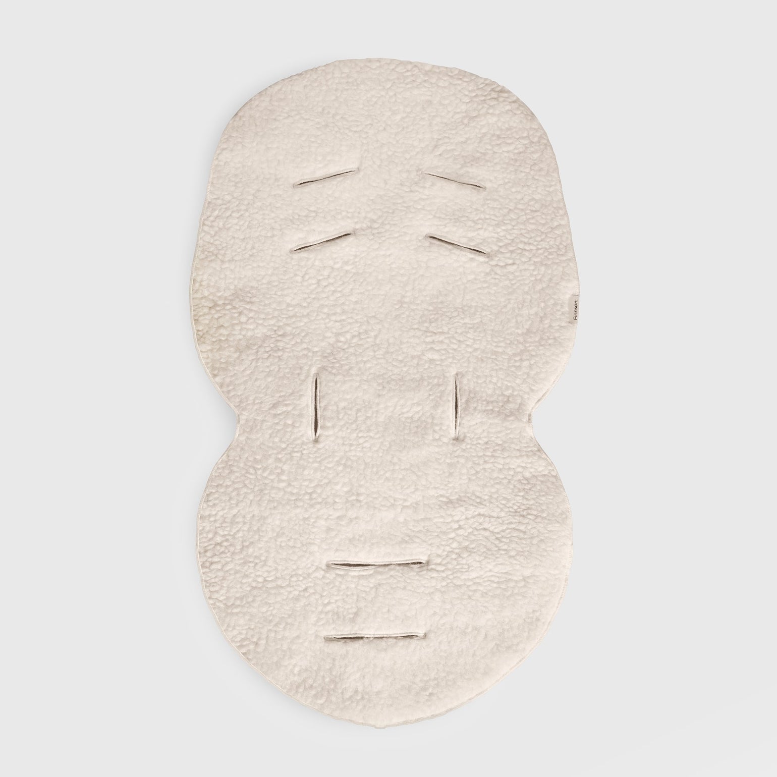 Astor beige wool liner on a light gray background