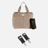 Baby Essentials Bundle: SIGRID Eco Changing Bag, NOA Changing Mat & OSTEN Stroller Clips