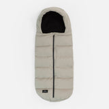FINNSON ALMA FOOTMUFF TAUPE FRONT SHOT
