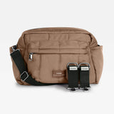 FREYA Eco Oversized Stroller Organiser with Stroller Clips - Mocha