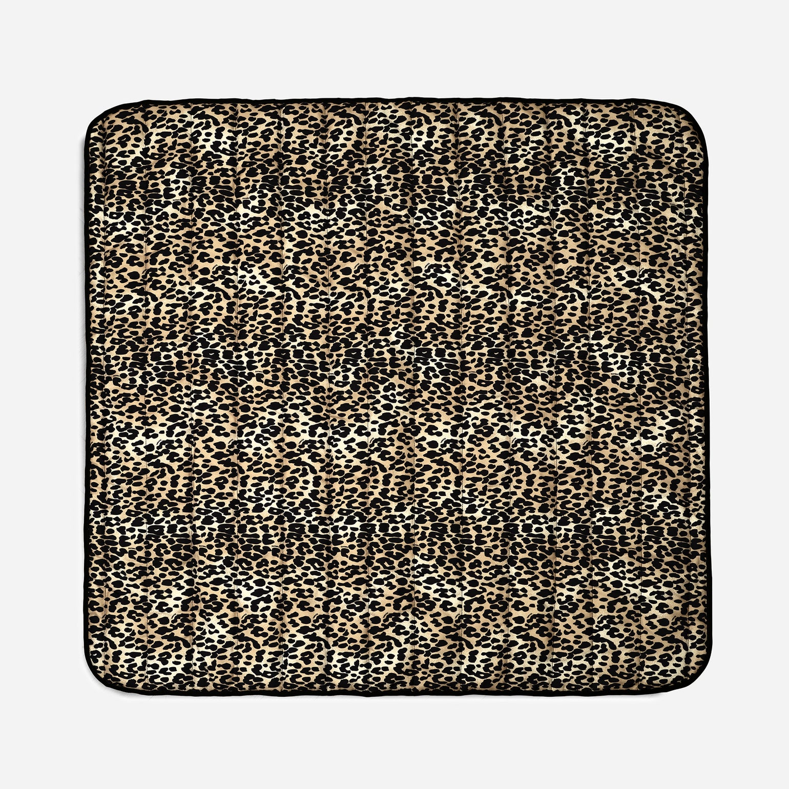 Thoren outdoor/indoor playmat leopard print pattern on a white background